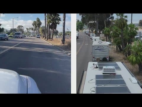 San Diego Police continues crackdown on overnight RV parking