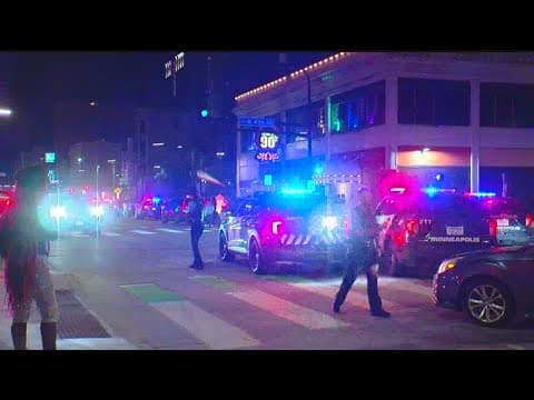 6 people injured in 2 shootings on Hennepin Avenue overnight Saturday