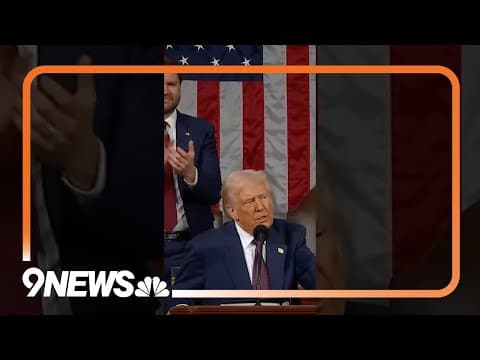 ‘All we needed was a new president’: Trump declares ‘America is back’