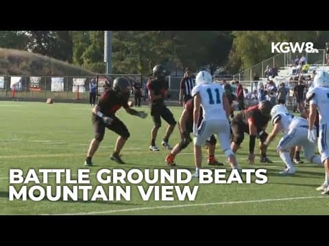 Battle Ground takes care of Mountain View | Friday Night Football