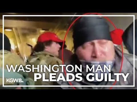 Southwest Washington man pleads guilty to felony charge for Jan. 6 Capitol breach