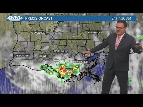 New Orleans Weather: Daily rain chances, feeling like 100s