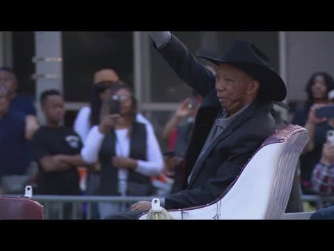 Sylvester Turner was in the Houston rodeo parade days before his death