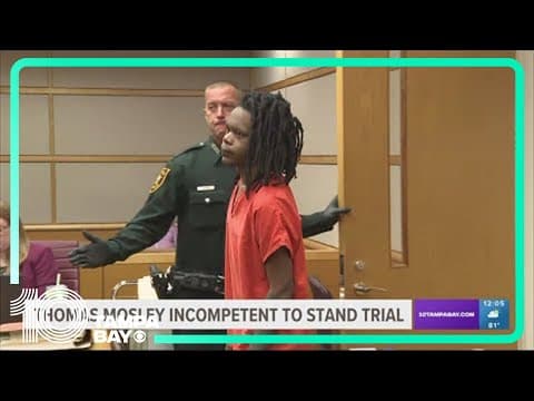 Man who killed son and son's mother deemed incompetent to stand trial
