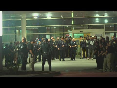 Dallas police officer killed, 2 more injured following a shooting