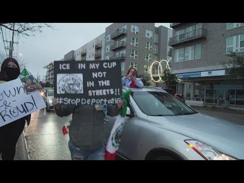 ICE makes over 80 arrests in the Dallas area as protestors oppose Trump policy