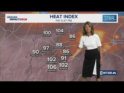 13Weather Forecast | 5:30 p.m. update, July 25, 2025