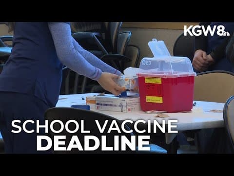 Oregon health officials warn of rising illnesses as vaccine deadline approaches