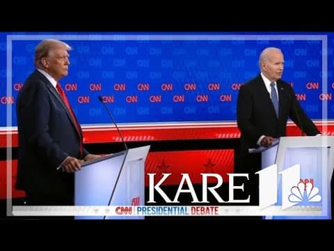 Presidential Debate: Biden vs. Trump on abortion