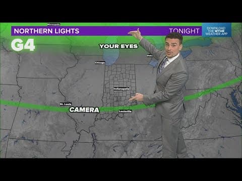 Will you be able to see the northern lights tonight across Indiana?