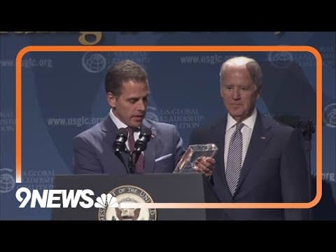 Hunter Biden reacts to father's exit from election