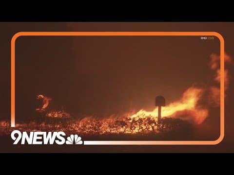2 major wildfires burning in California