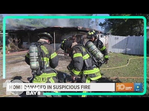 Hillsborough Fire Rescue investigating 'suspicious' fire