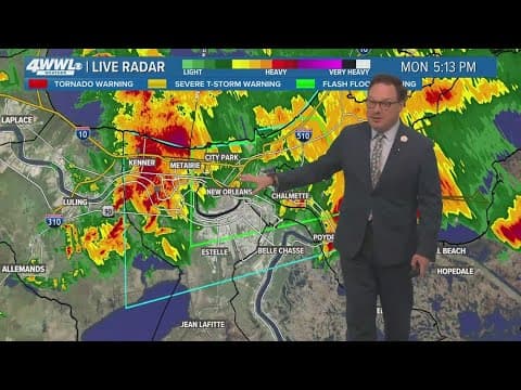 Weather: More heavy rain tonight, Tuesday morning