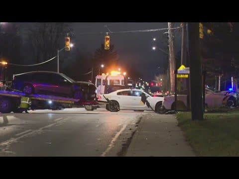 'Spinning' event leads to chase, shots fired