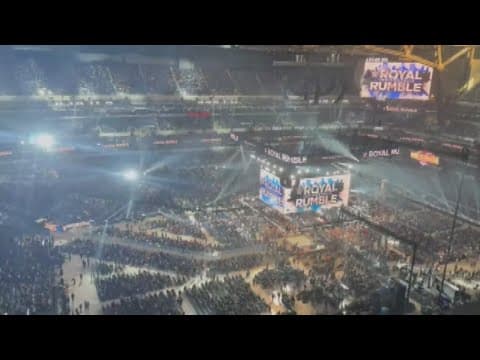 Crowd of 70,342 people pack Lucas Oil Stadium for WWE Royal Rumble