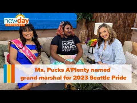 Gaysha Starr passes grand marshal title to Mx. Pucks A’Plenty for this year's parade - New Day NW