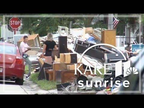 Hurricane Milton approaches as Florida residents share concerns about debris