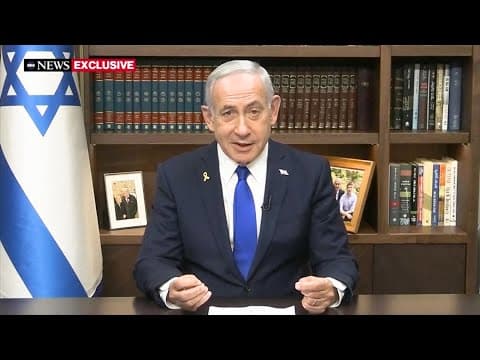 Israeli Prime Minister Benjamin Netanyahu interview with ABC