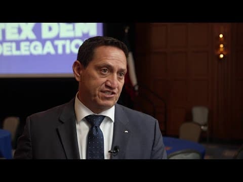 2024 Democratic National Convention | Texas state Rep. Trey Martinez Fischer interview