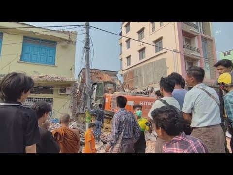 'Golden' rescue window closing in wake of Myanmar earthquake