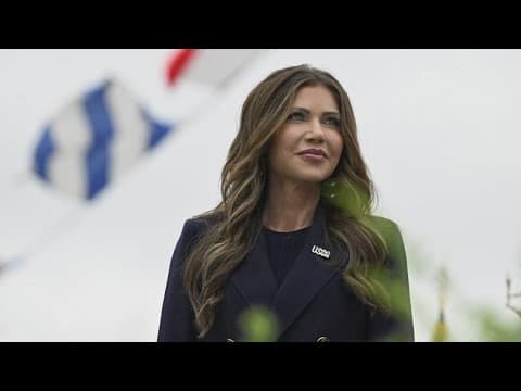 Kristi Noem is ‘alert and recovering’ after trip to hospital over allergic reaction, official says