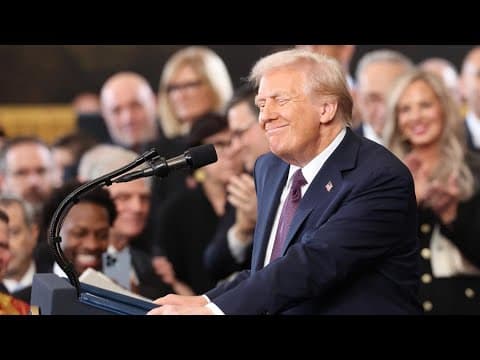 'The start of a thrilling new era of national success' | President Trump's inauguration speech