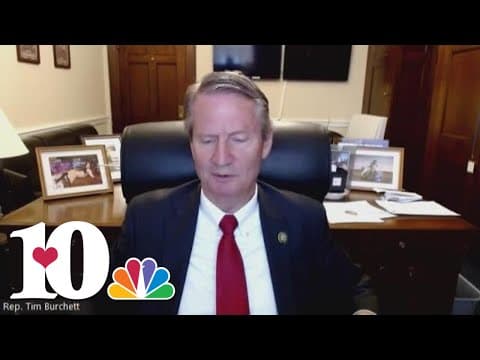 Rep. Tim Burchett chases former House Speaker Kevin McCarthy after an 'odd' physical confrontation