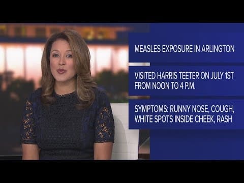 Did you visit this Harris Teeter on July 1? You may have come into contact with measles