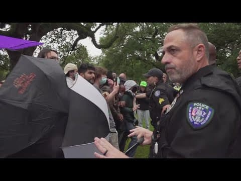 Latest from Tulane encampment, pro-Palestinian protests