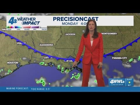 New Orleans Weather: Pleasant dip in humidity and lower temps are coming soon