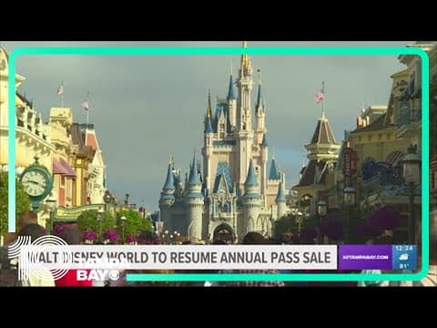 Walt Disney World annual passes to go on sale in April