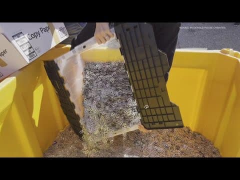 Over 4 million pop tabs donated to Ronald McDonald House Charities