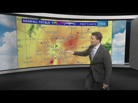 Live Doppler 13 forecast | 4pm update for Friday, April 12, 2024