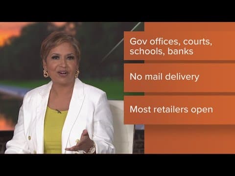 What is open and closed on Labor Day