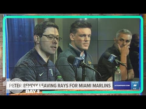 Marlins finalizing deal with Rays GM Peter Bendix to lead front office