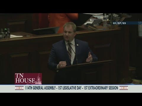 Special session enters day 2 in Nashville