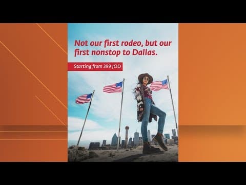 DFW Airport announces new nonstop flights to Oman, Jordan