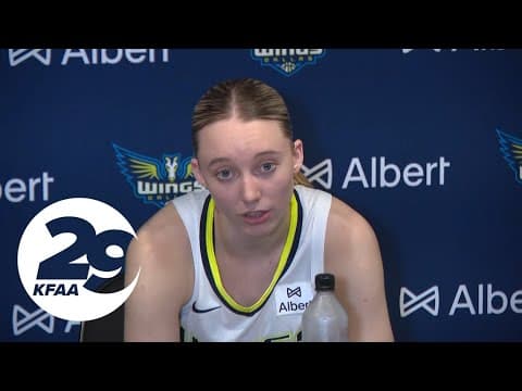 Dallas Wings vs. Seattle Storm | Paige Bueckers, Maddy Siegrist post-game presser (May 19, 2025)