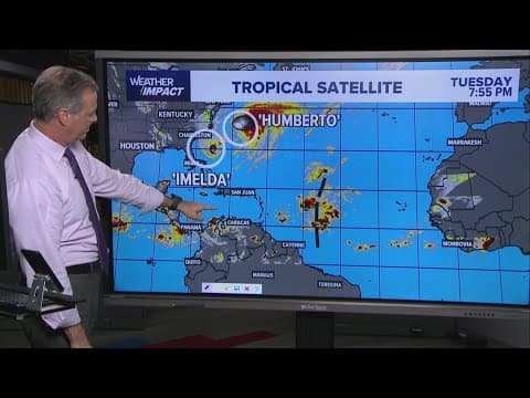 Tropical update: Hurricanes Imelda and Humberto are making their moves in the Atlantic