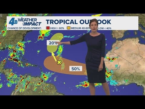 Saturday 5 PM Tropics Update: Tracking a new tropical wave