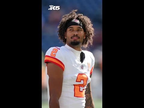 Sunday's game was a homecoming for Bucs receiver Emeka Egbuka