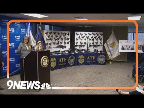 Officials provide information on large-scale narcotics and firearms trafficking