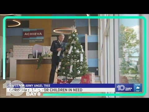 Salvation Army's "Angel Tree" provides Christmas gifts for children in need