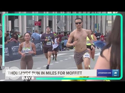 Thousands of people run in Miles for Moffitt