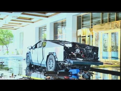 Tesla Cybertruck explosion outside Trump hotel in Las Vegas: Investigation continues