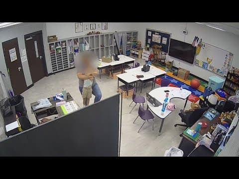 Video shows alleged moments when former Texas teacher uses excessive force 6-year-old student