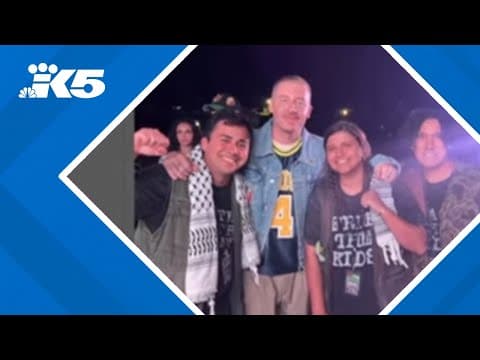 Macklemore faces backlash after 'f*** America' comment at pro-Palestinian benefit show