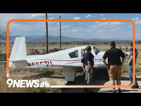 Pilot of small plane makes emergency landing on Boulder County highway