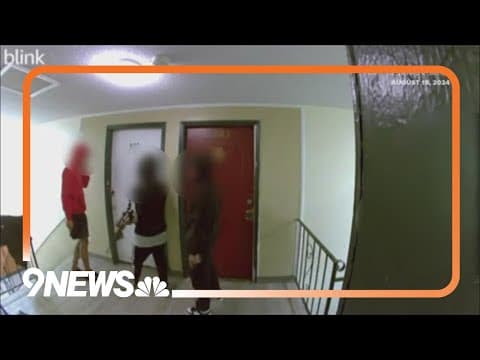 Police identified armed men shown in Aurora apartment complex video
